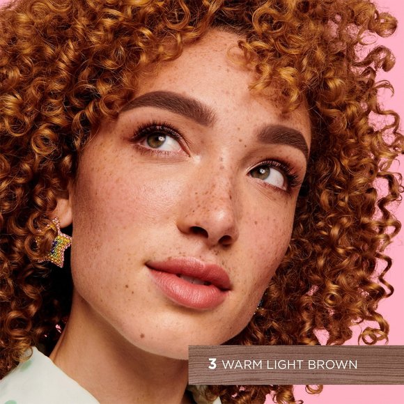 NIB Benefit Cosmetics POWmade Waterproof Brow Pomade .17 oz, 3- Warm Light Brown - Picture 2 of 10